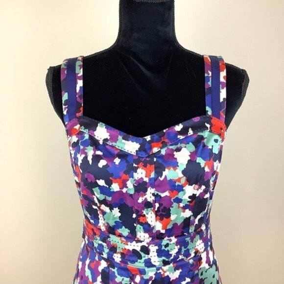 TORY BURCH FLORAL STRAPS BERDINE DRESS - Picture 5 of 16